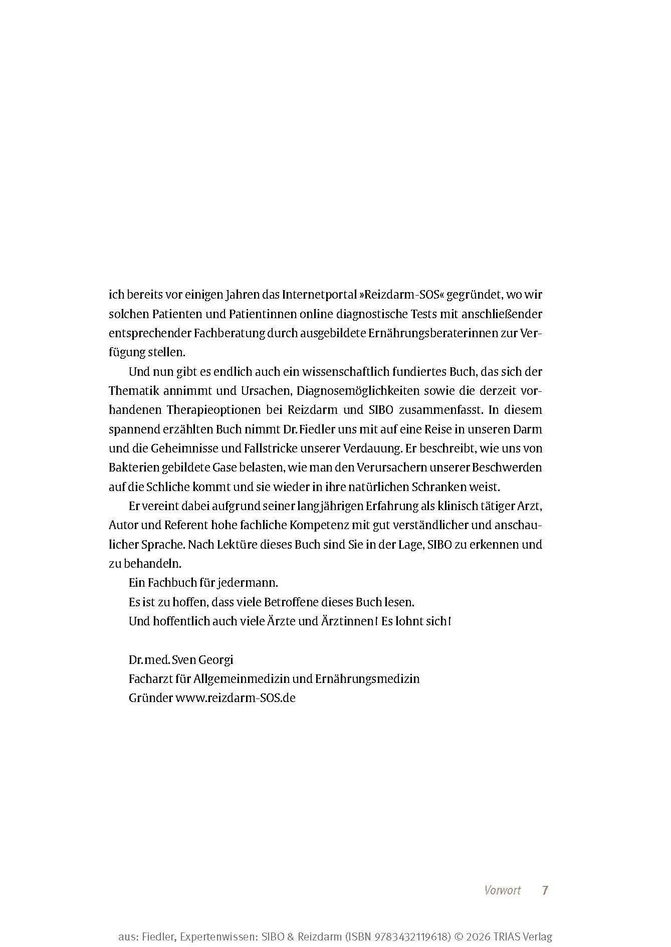 Bild: 9783432119618 | Expertenwissen: SIBO &amp; Reizdarm | Thomas Fiedler | Taschenbuch | 2025