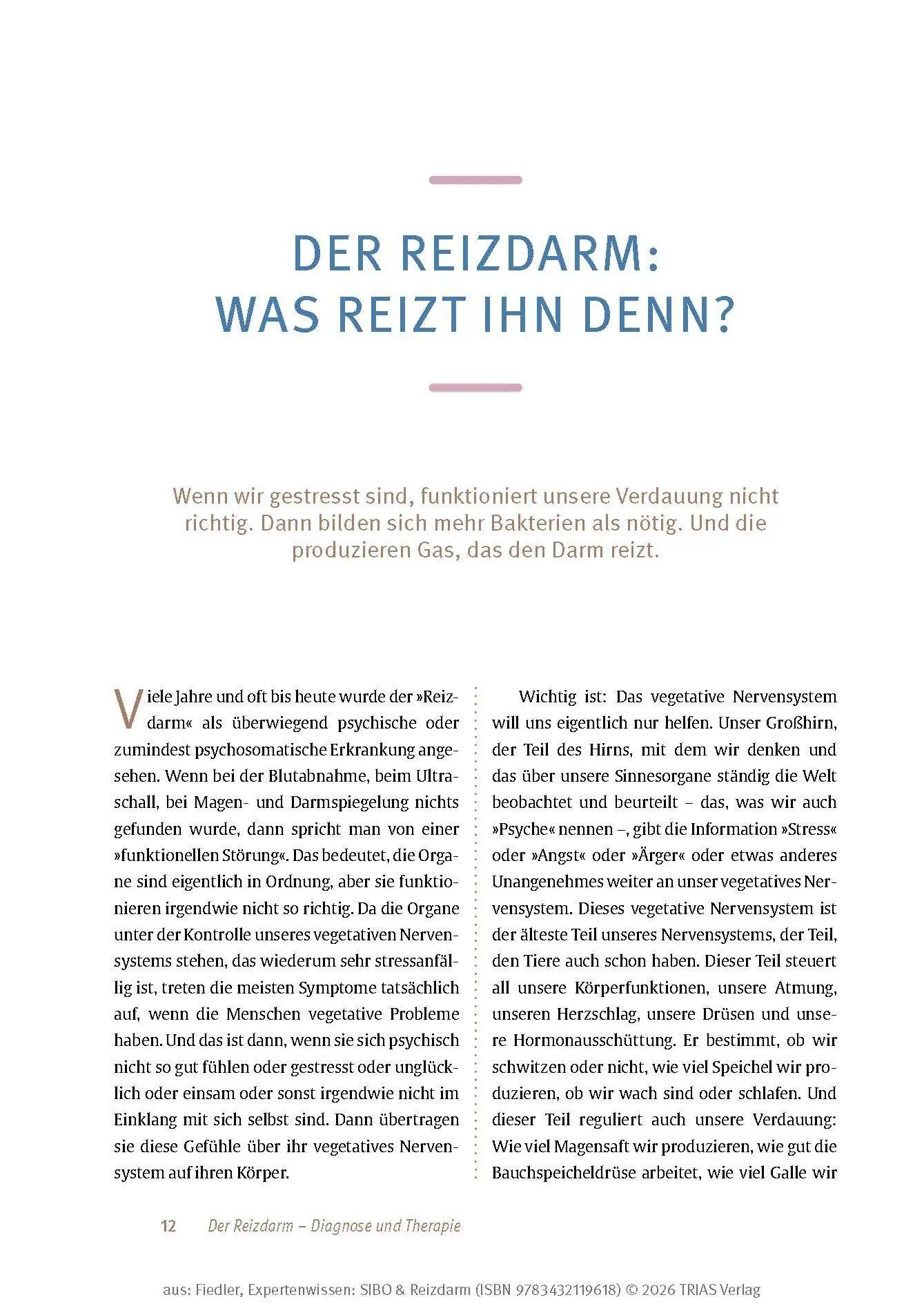 Bild: 9783432119618 | Expertenwissen: SIBO &amp; Reizdarm | Thomas Fiedler | Taschenbuch | 2025