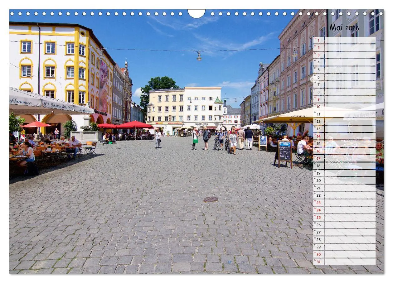 Bild: 9783457899618 | Eine Perle Oberbayerns - Rosenheim (Wandkalender 2026 DIN A3 quer),...