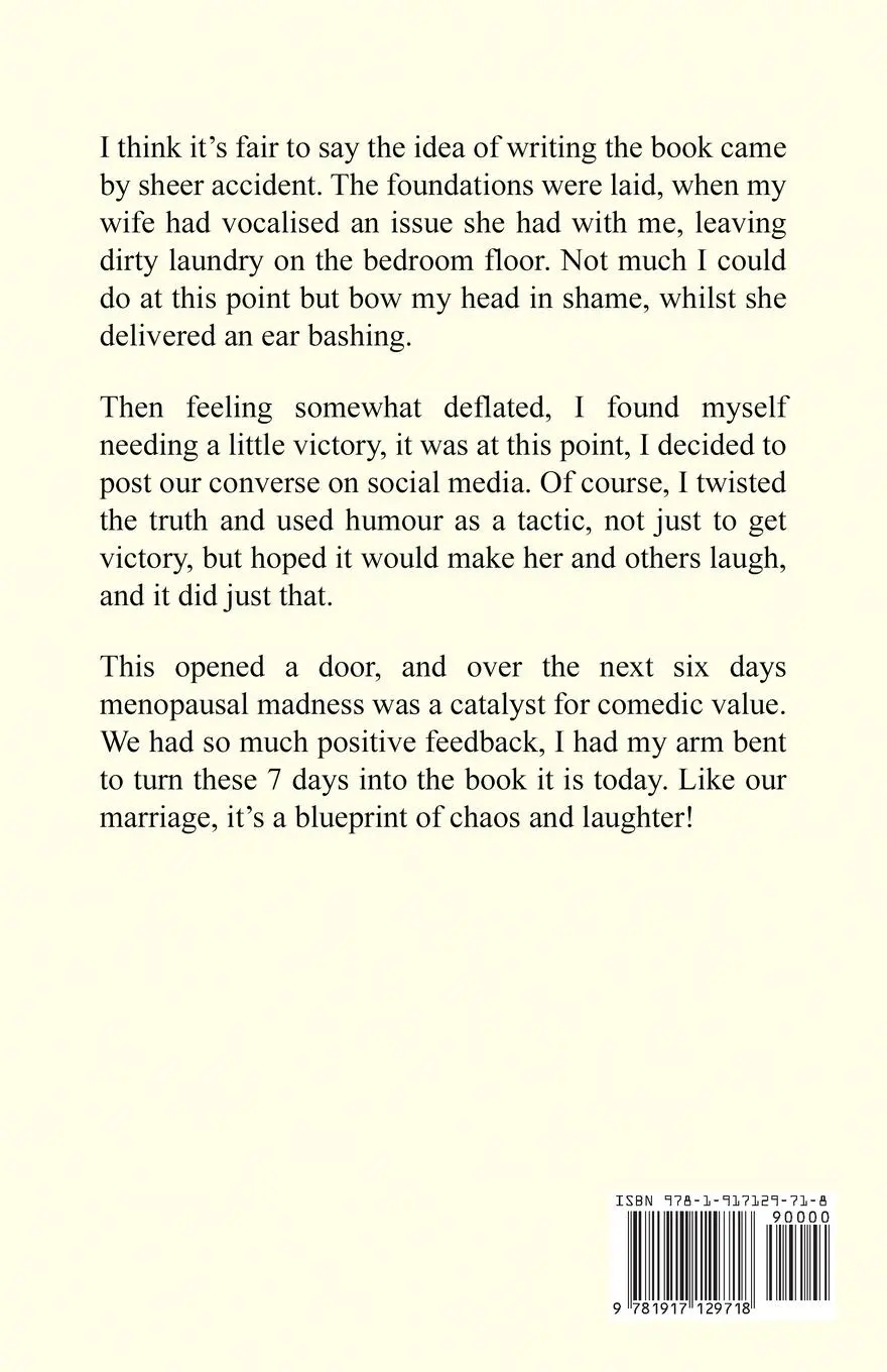Rückseite: 9781917129718 | A Husband's Take on the Menopause! | Nigel Porter | Taschenbuch | 2024