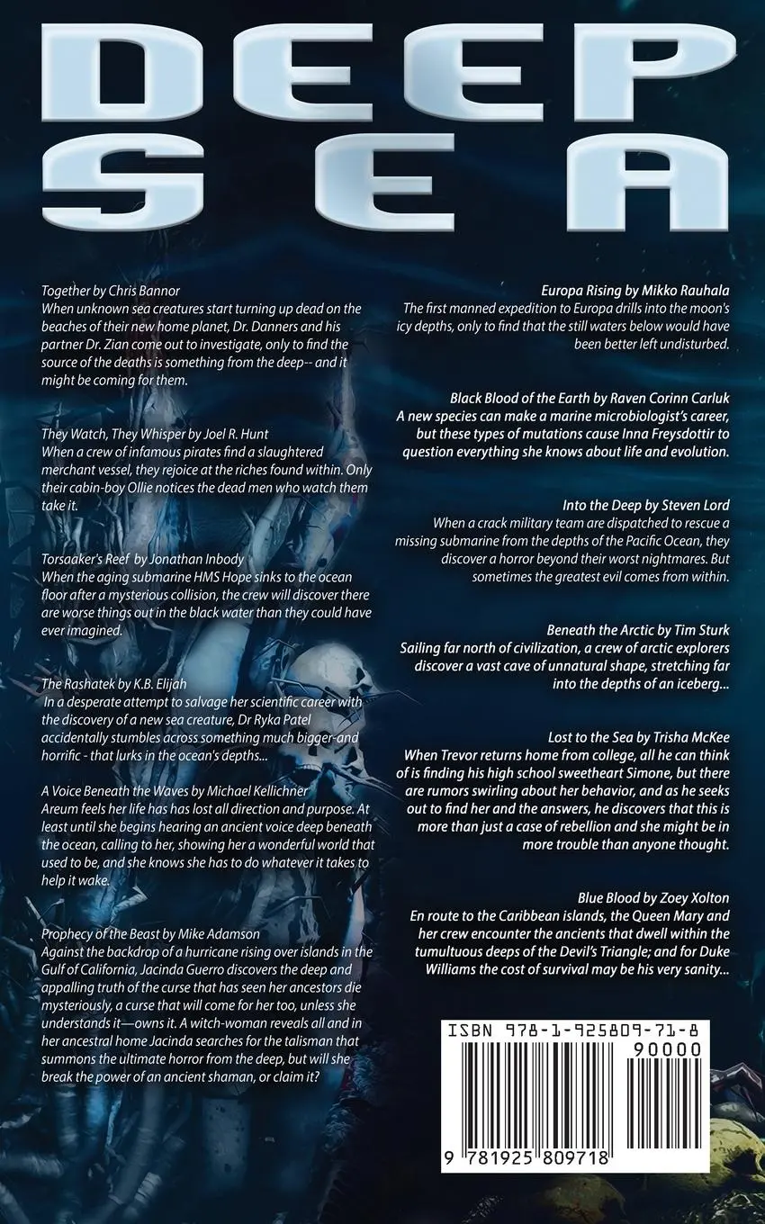 Rückseite: 9781925809718 | DEEP SEA | D. Kershaw | Taschenbuch | Englisch | 2020 | BlackHarePress