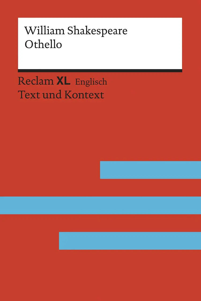 Cover: 9783150199718 | Othello, the Moor of Venice | William Shakespeare | Taschenbuch | 2020