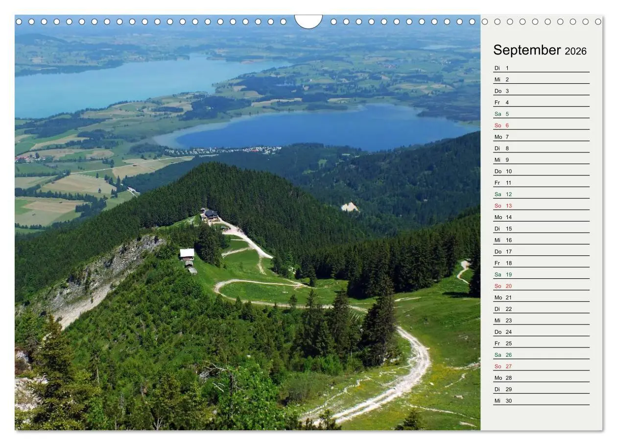 Bild: 9783516119718 | Schwangauer Momente (Wandkalender 2026 DIN A3 quer), CALVENDO...