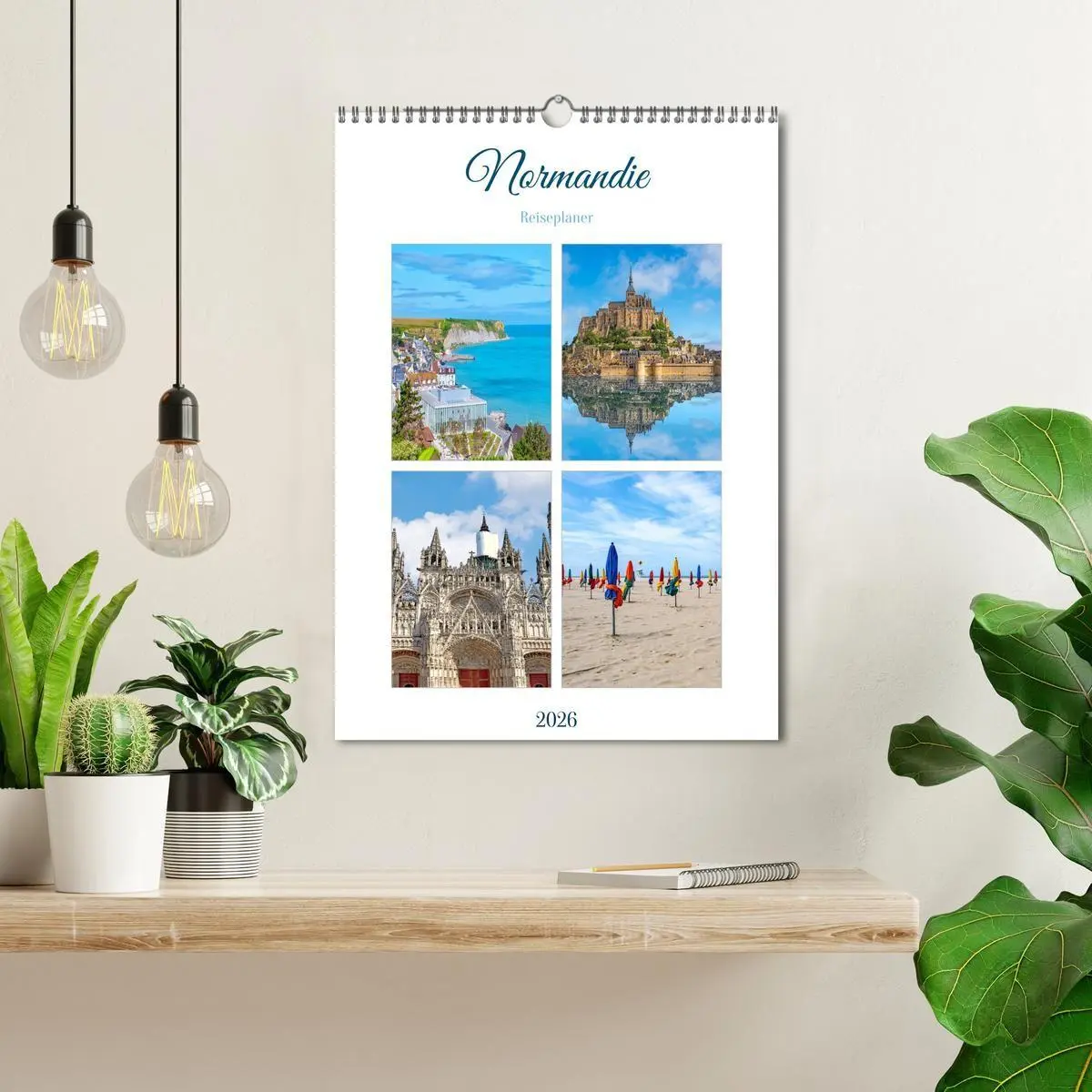 Bild: 9783516669718 | Normandie - Reiseplaner (Wandkalender 2026 DIN A3 hoch), CALVENDO...