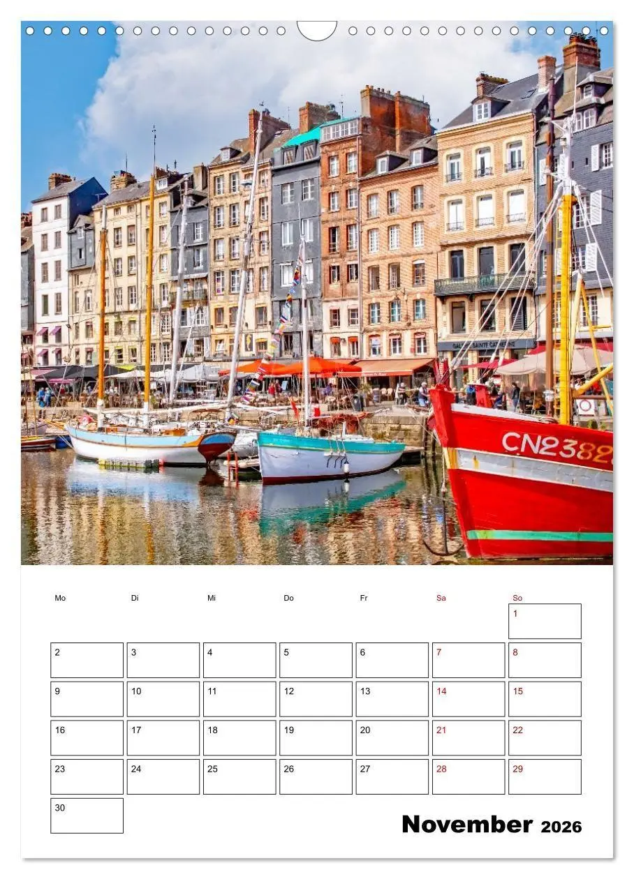 Bild: 9783516669718 | Normandie - Reiseplaner (Wandkalender 2026 DIN A3 hoch), CALVENDO...