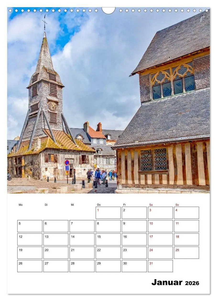 Bild: 9783516669718 | Normandie - Reiseplaner (Wandkalender 2026 DIN A3 hoch), CALVENDO...