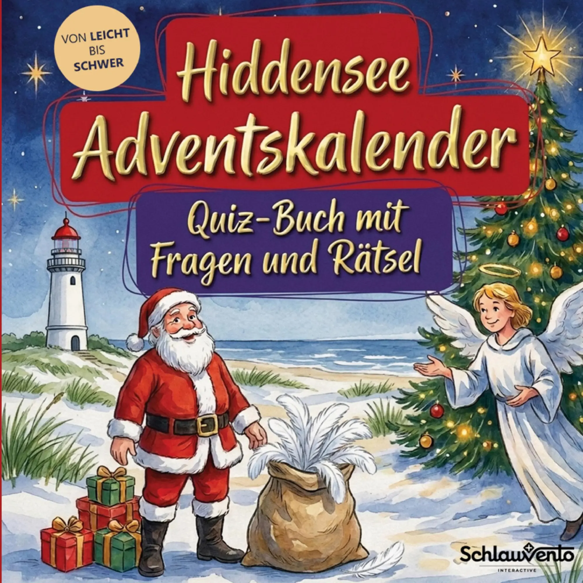 Cover: 9783693199718 | Hiddensee-Adventskalender: Quiz-Buch mit Fragen und Rätsel | Buch