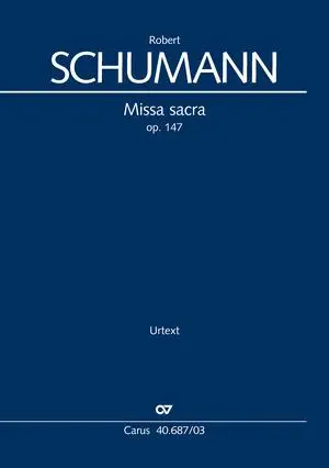 Cover: 9790007239718 | Missa sacra c-Moll (Klavierauszug) | Robert Schumann | Taschenbuch