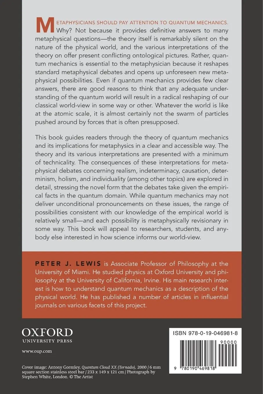 Rückseite: 9780190469818 | Quantum Ontology | A Guide to the Metaphysics of Quantum Mechanics