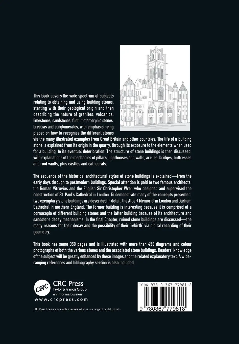 Rückseite: 9780367779818 | Understanding Building Stones and Stone Buildings | Hudson (u. a.)