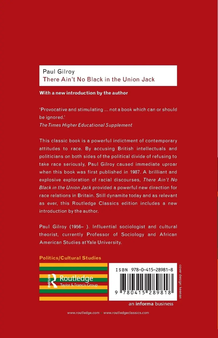 Rückseite: 9780415289818 | There Ain't No Black in the Union Jack | Paul Gilroy | Taschenbuch