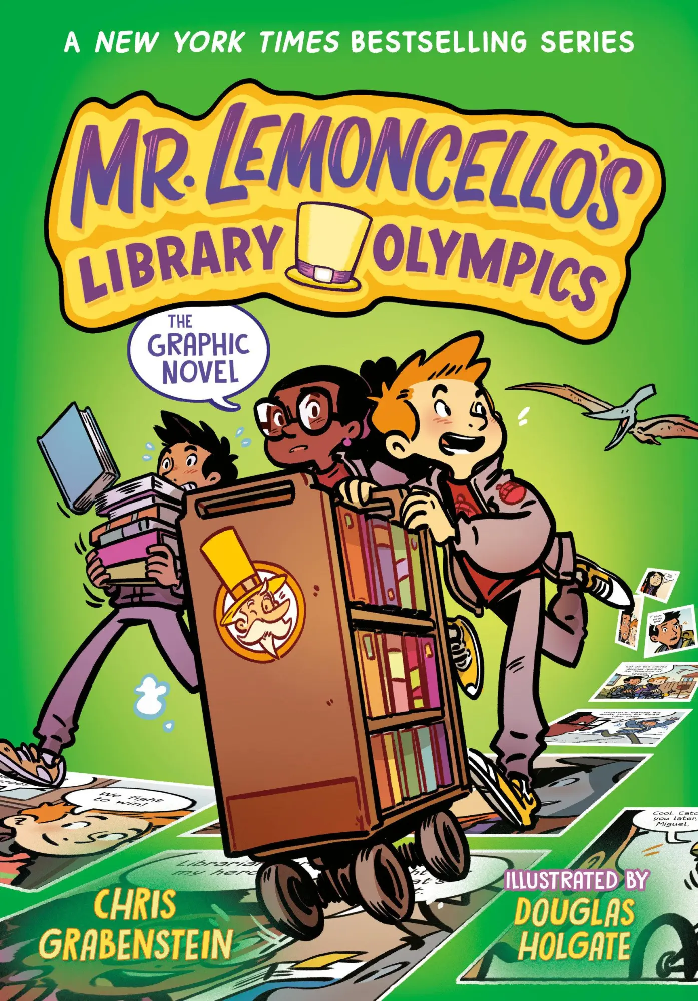 Cover: 9780593709818 | Mr. Lemoncello's Library Olympics: The Graphic Novel | Taschenbuch