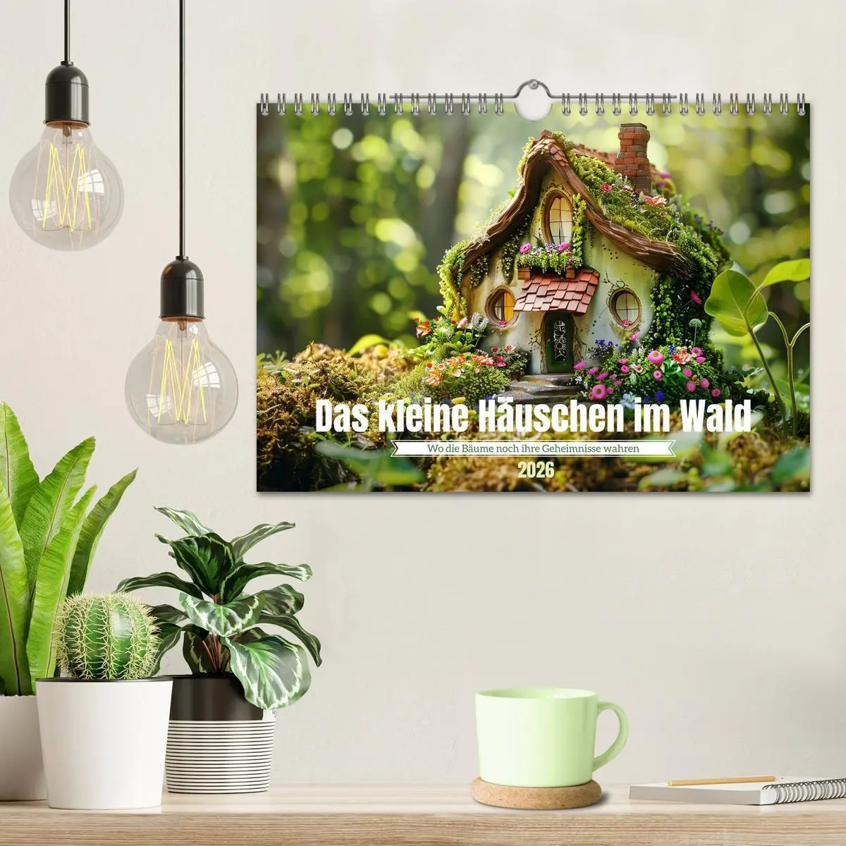 Bild: 9783457329818 | Das kleine Häuschen im Wald (Wandkalender 2026 DIN A4 quer),...