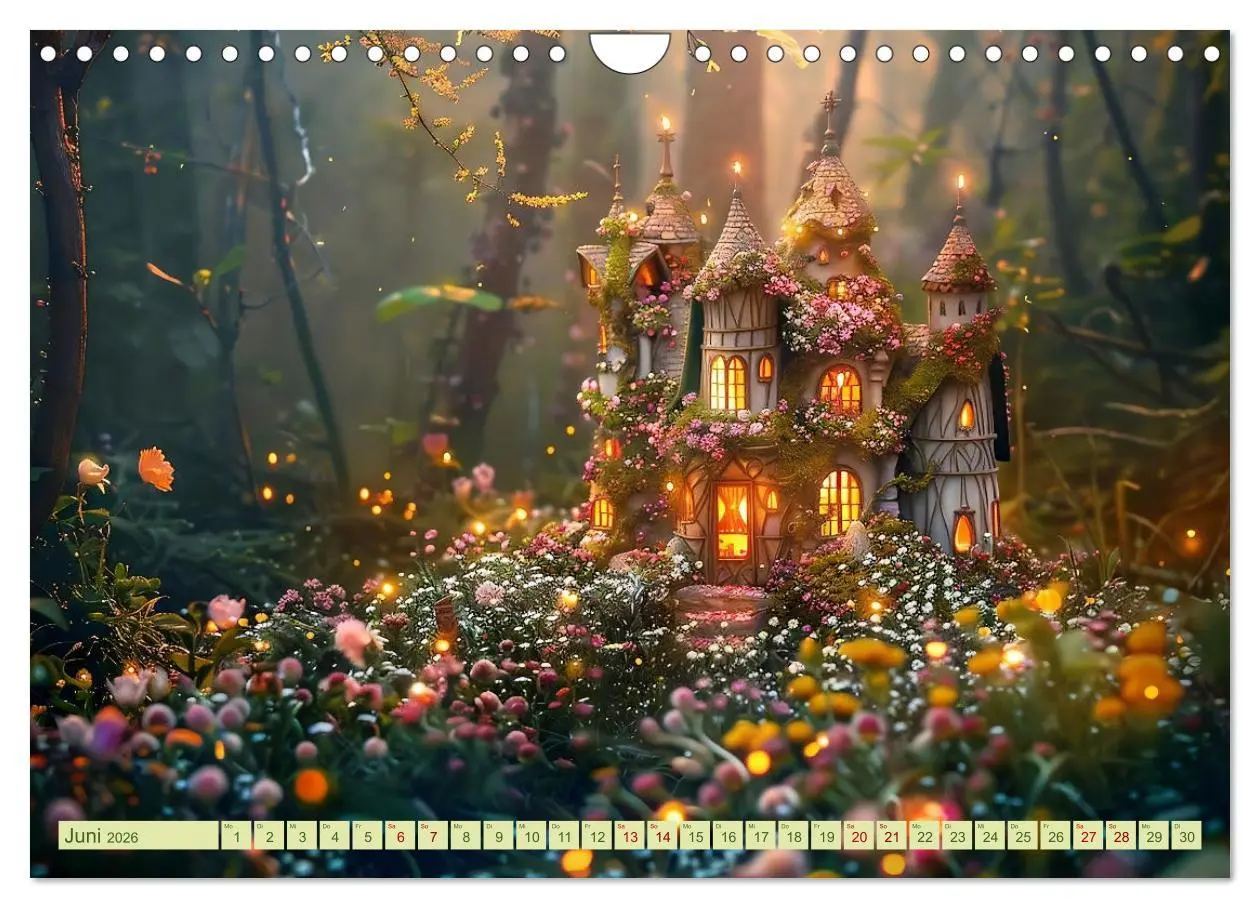 Bild: 9783457329818 | Das kleine Häuschen im Wald (Wandkalender 2026 DIN A4 quer),...