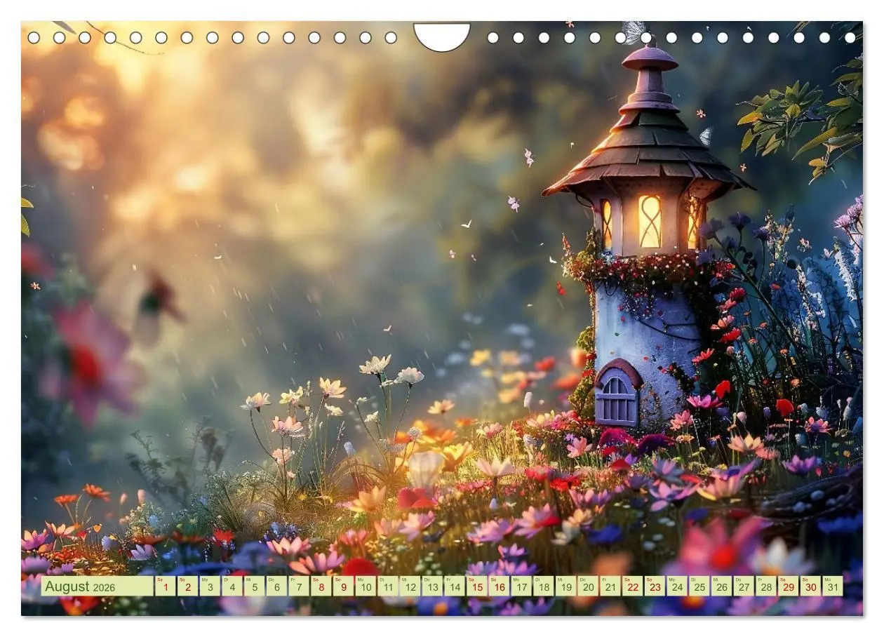 Bild: 9783457329818 | Das kleine Häuschen im Wald (Wandkalender 2026 DIN A4 quer),...