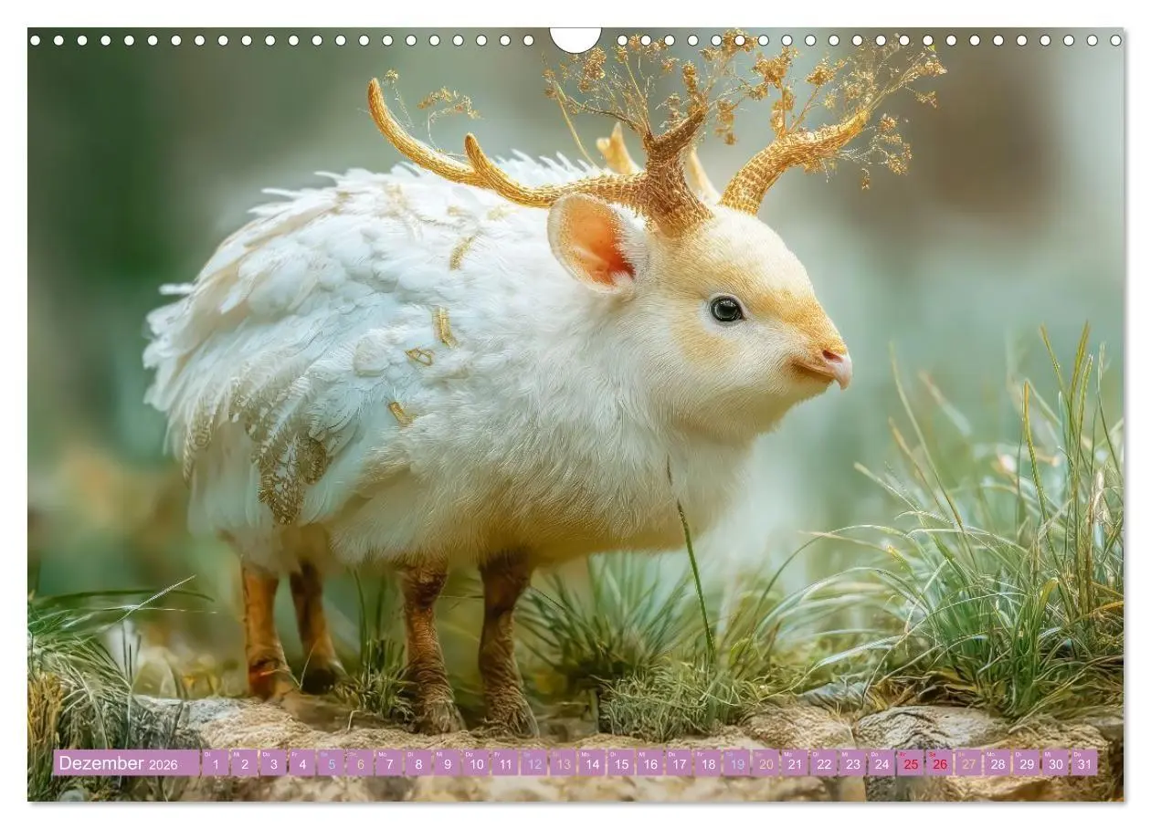 Bild: 9783516659818 | Humorvolle tierische Schöpfungen - Hybridtiere (Wandkalender 2026...
