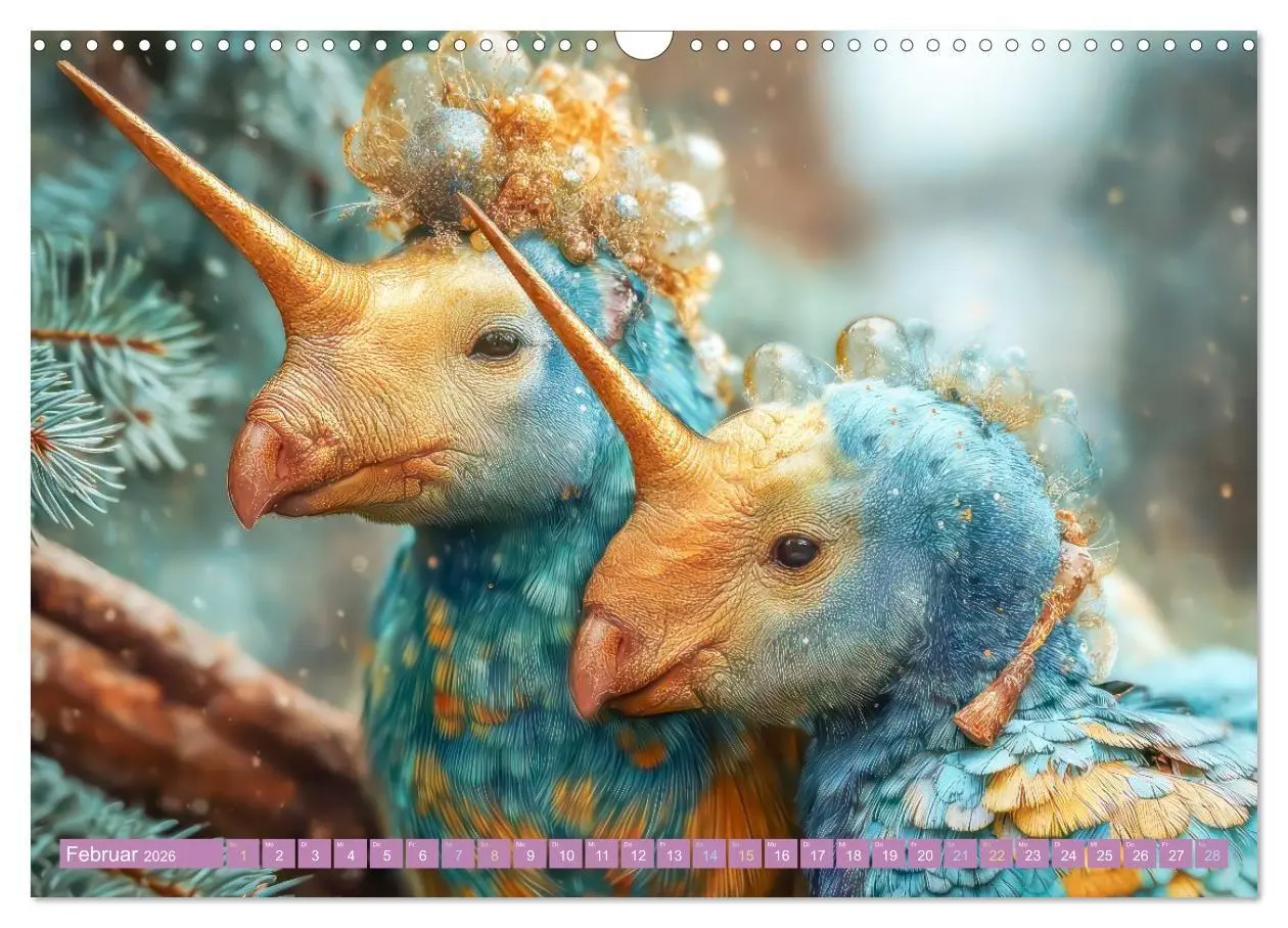 Bild: 9783516659818 | Humorvolle tierische Schöpfungen - Hybridtiere (Wandkalender 2026...