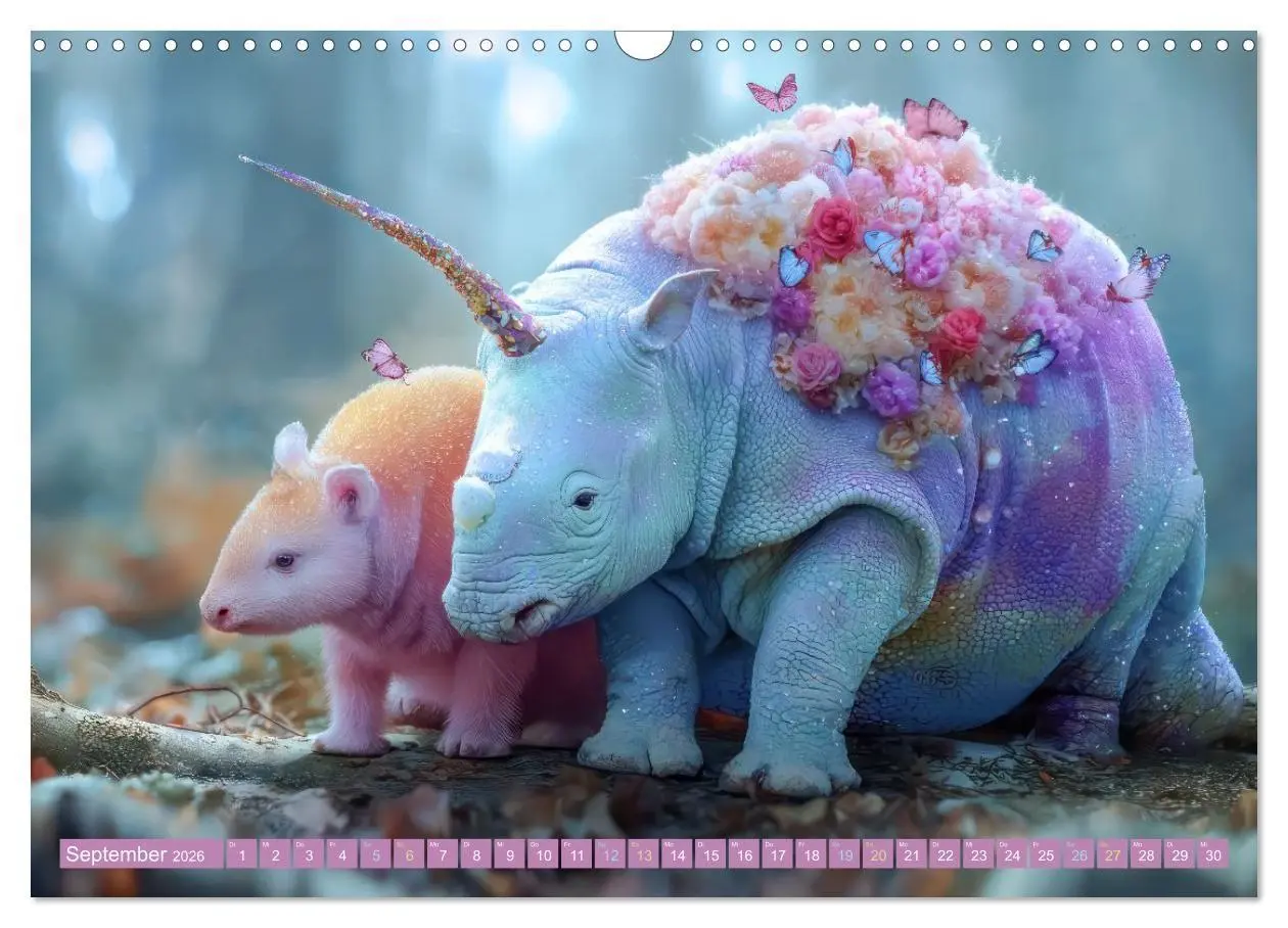 Bild: 9783516659818 | Humorvolle tierische Schöpfungen - Hybridtiere (Wandkalender 2026...