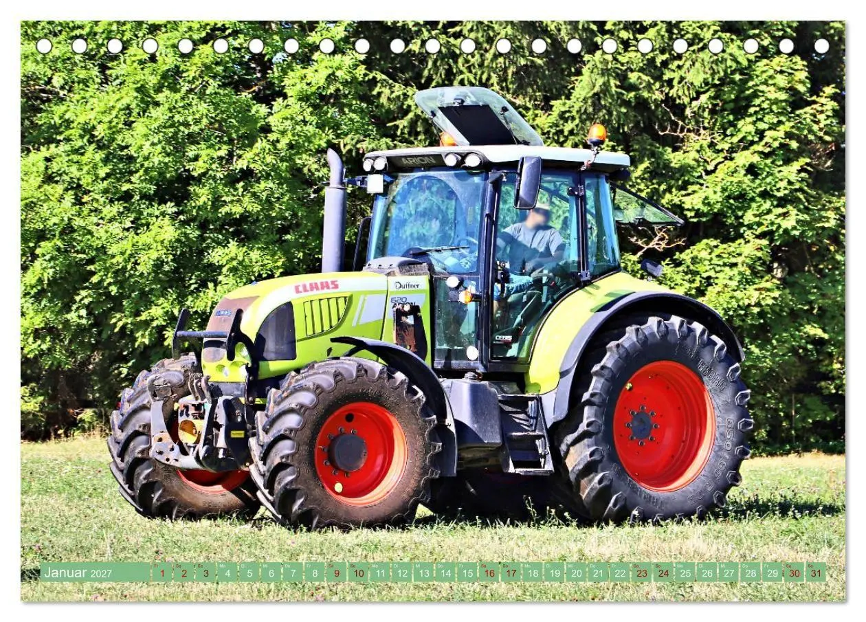 Bild: 9783569369818 | Männerspielzeug Traktor Inspirationen (Tischkalender 2027 DIN A5...