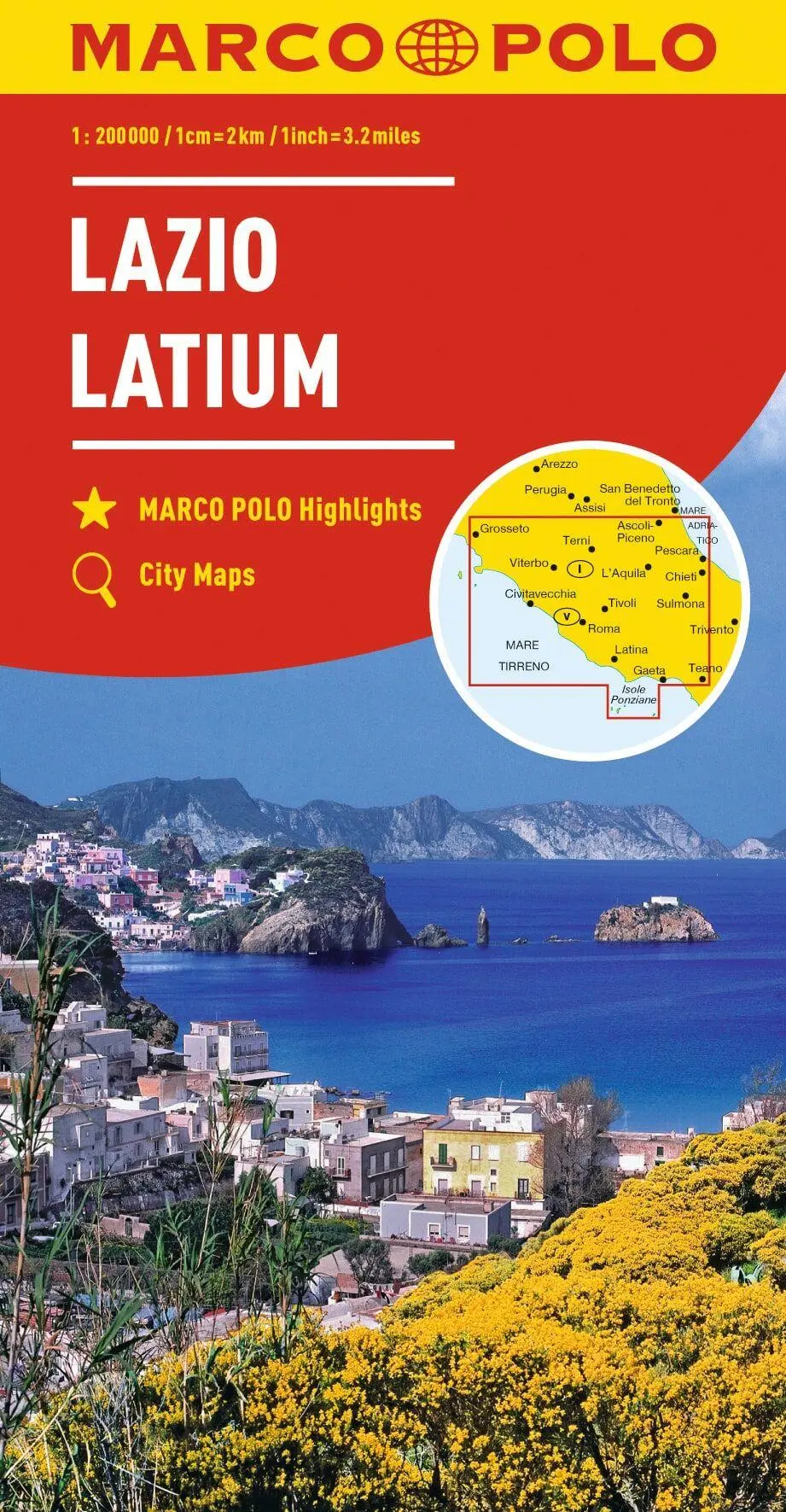 Cover: 9783829739818 | MARCO POLO Karte Italien 09. Latium 1:200 000 | Marco Polo Verlag