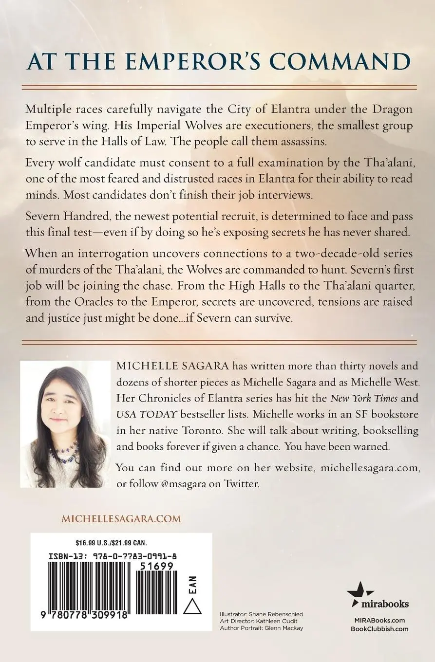 Rückseite: 9780778309918 | Emperor's Wolves (Original) | Michelle Sagara | Taschenbuch | Englisch