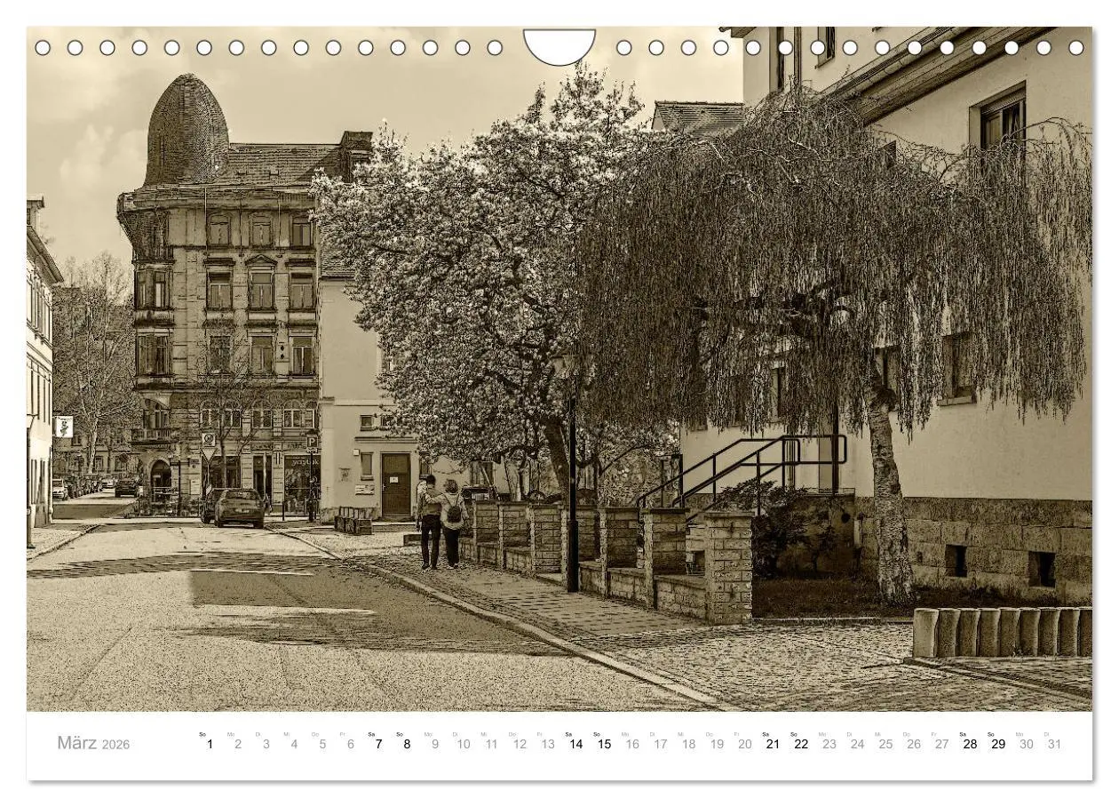 Bild: 9783457799918 | Nostalgiekalender Pirna (Wandkalender 2026 DIN A4 quer), CALVENDO...