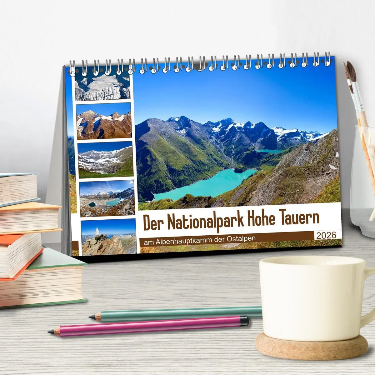 Bild: 9783457939918 | Der Nationalpark Hohe Tauern (Tischkalender 2026 DIN A5 quer),...