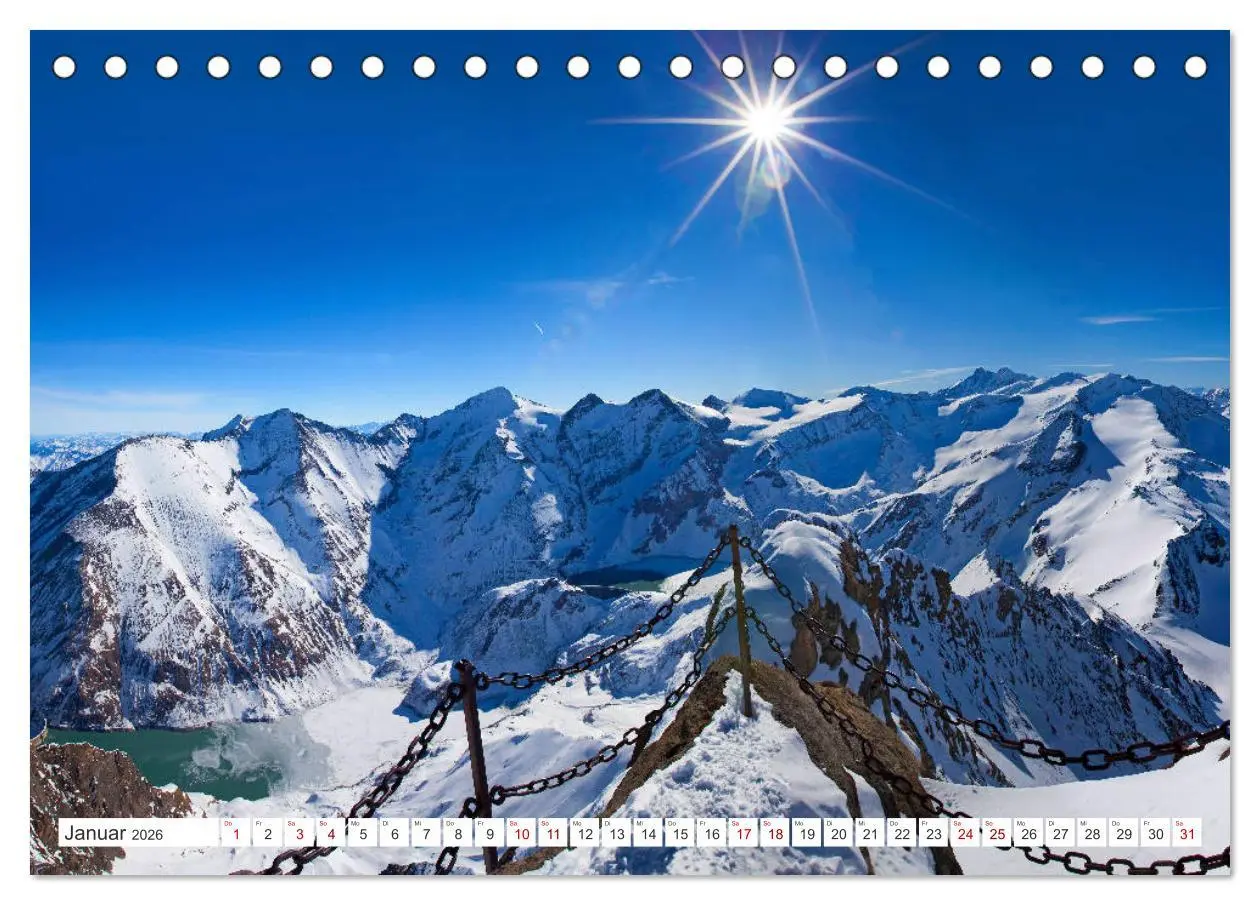 Bild: 9783457939918 | Der Nationalpark Hohe Tauern (Tischkalender 2026 DIN A5 quer),...
