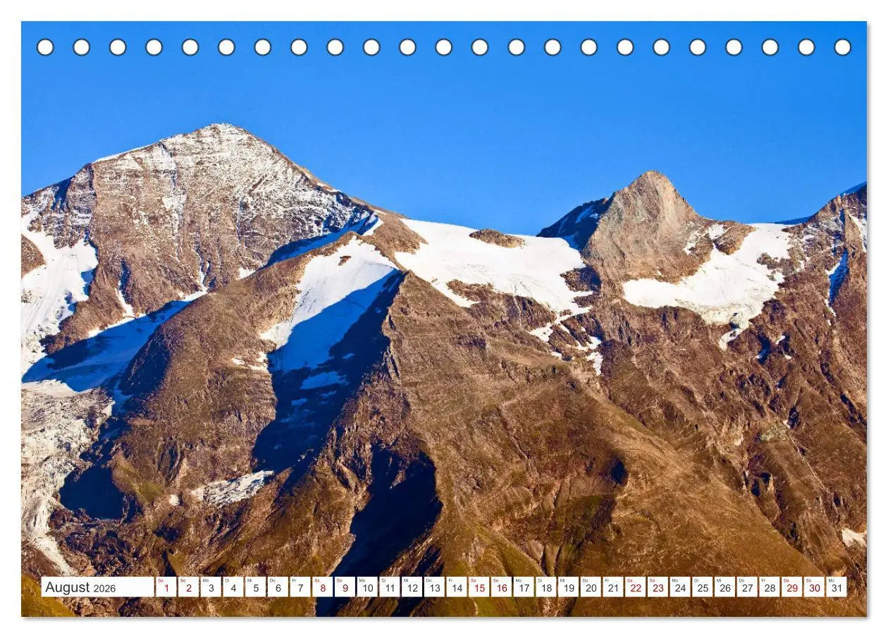 Bild: 9783457939918 | Der Nationalpark Hohe Tauern (Tischkalender 2026 DIN A5 quer),...