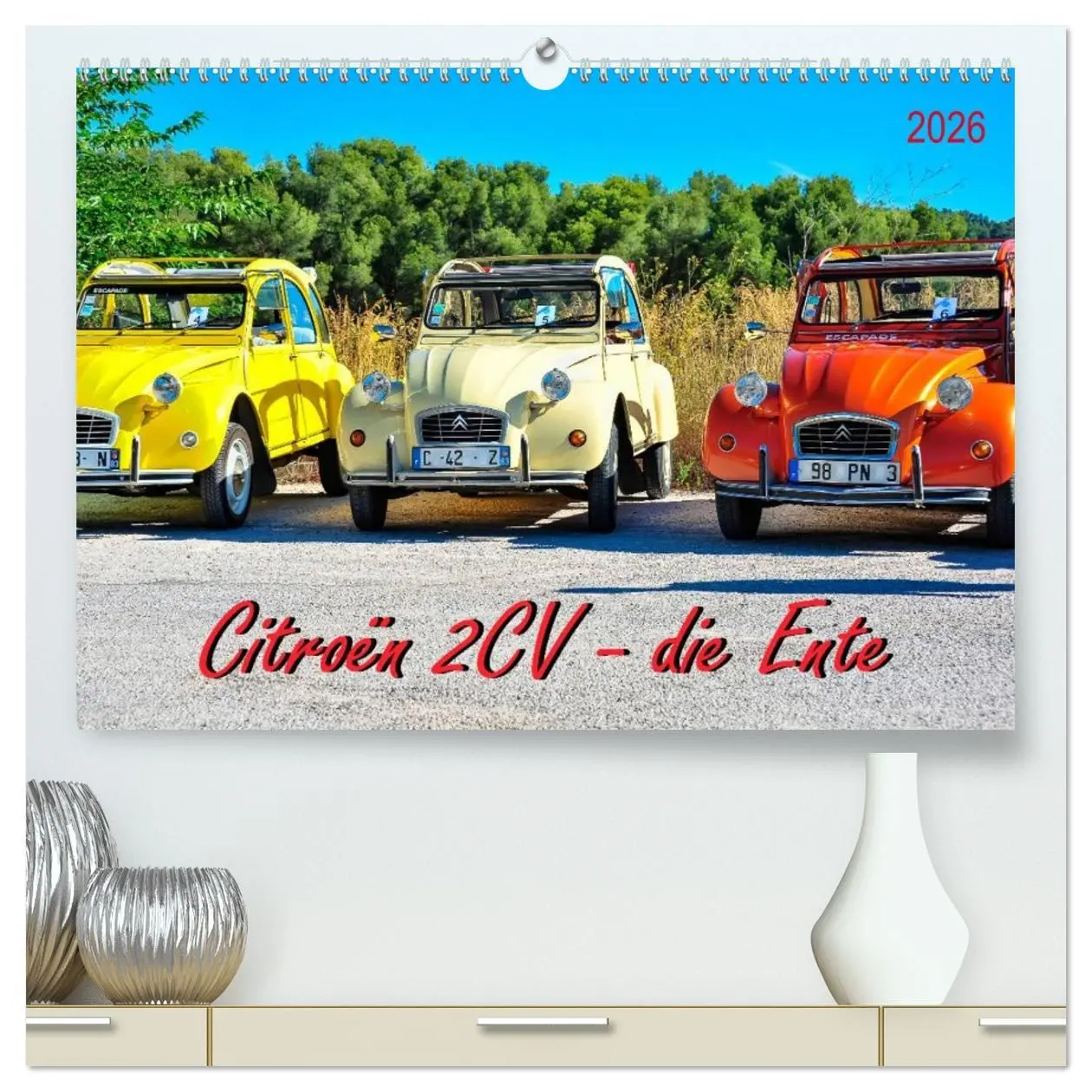 Cover: 9783516029918 | Citroën 2CV - die Ente (hochwertiger Premium Wandkalender 2026 DIN...