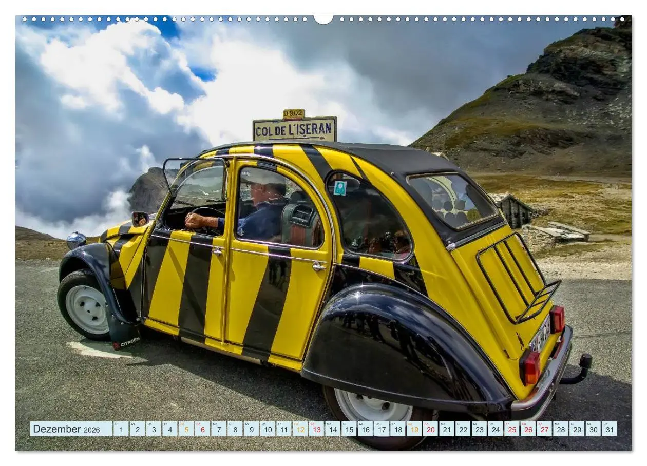 Bild: 9783516029918 | Citroën 2CV - die Ente (hochwertiger Premium Wandkalender 2026 DIN...
