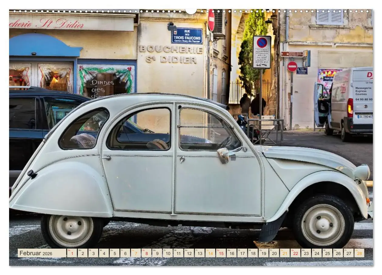 Bild: 9783516029918 | Citroën 2CV - die Ente (hochwertiger Premium Wandkalender 2026 DIN...