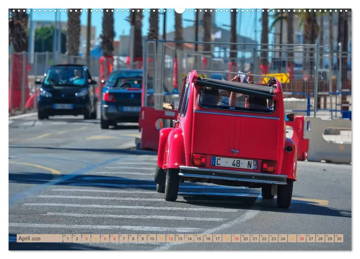 Bild: 9783516029918 | Citroën 2CV - die Ente (hochwertiger Premium Wandkalender 2026 DIN...