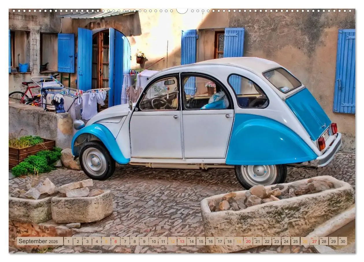 Bild: 9783516029918 | Citroën 2CV - die Ente (hochwertiger Premium Wandkalender 2026 DIN...