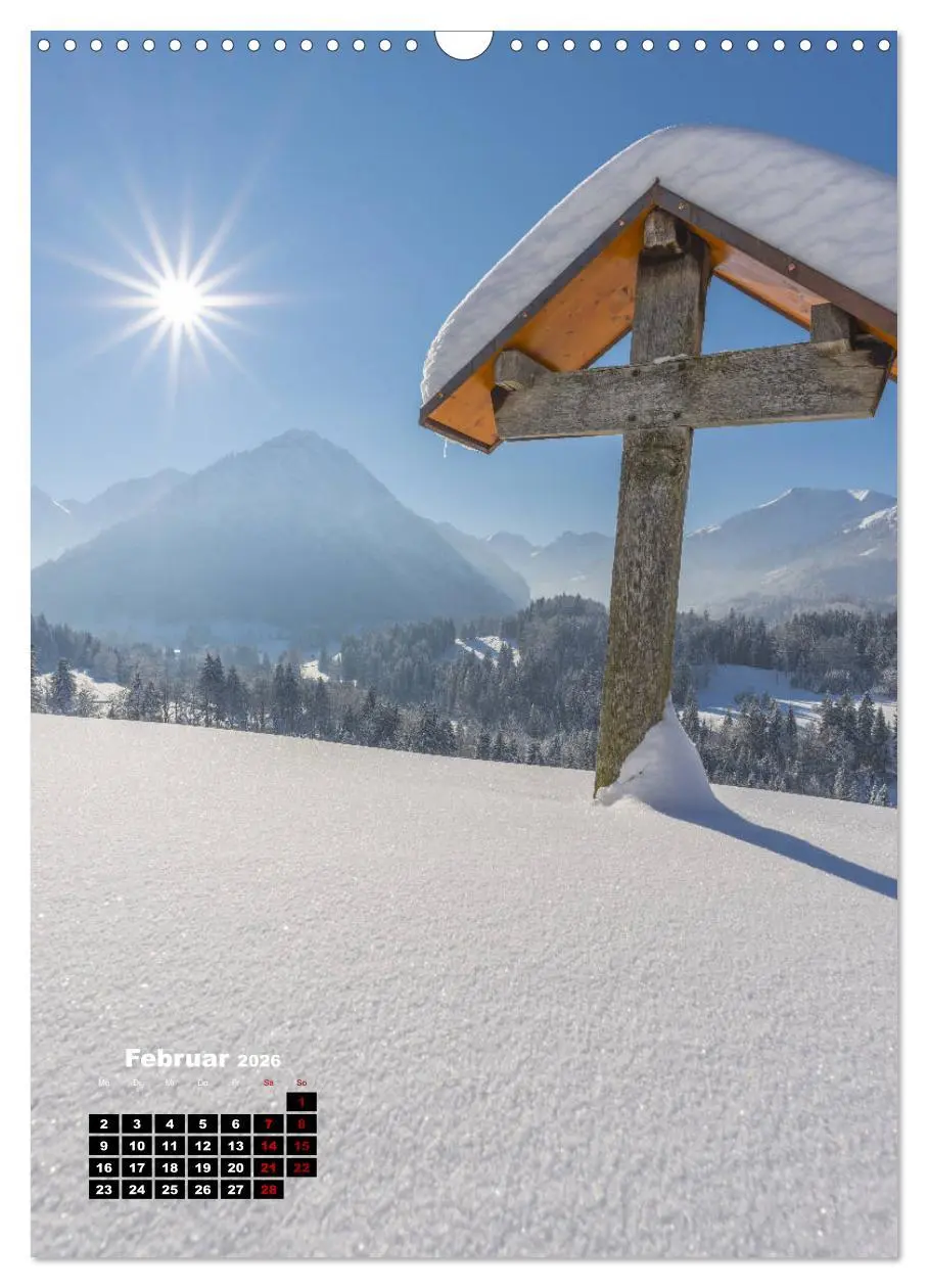 Bild: 9783516409918 | Leichte Wanderziele um Oberstdorf (Wandkalender 2026 DIN A3 hoch),...