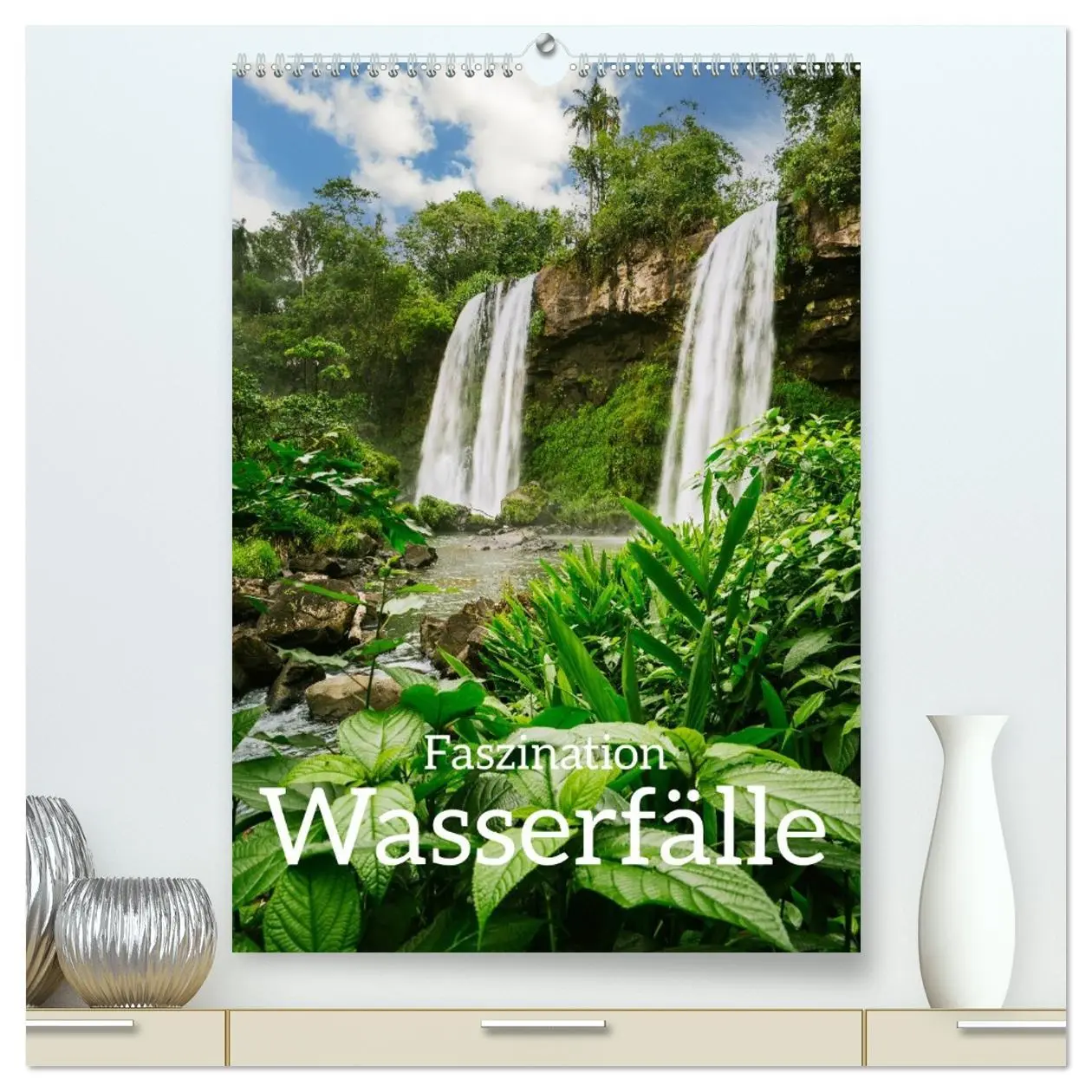 Cover: 9783516649918 | Faszination Wasserfälle (hochwertiger Premium Wandkalender 2026 DIN...