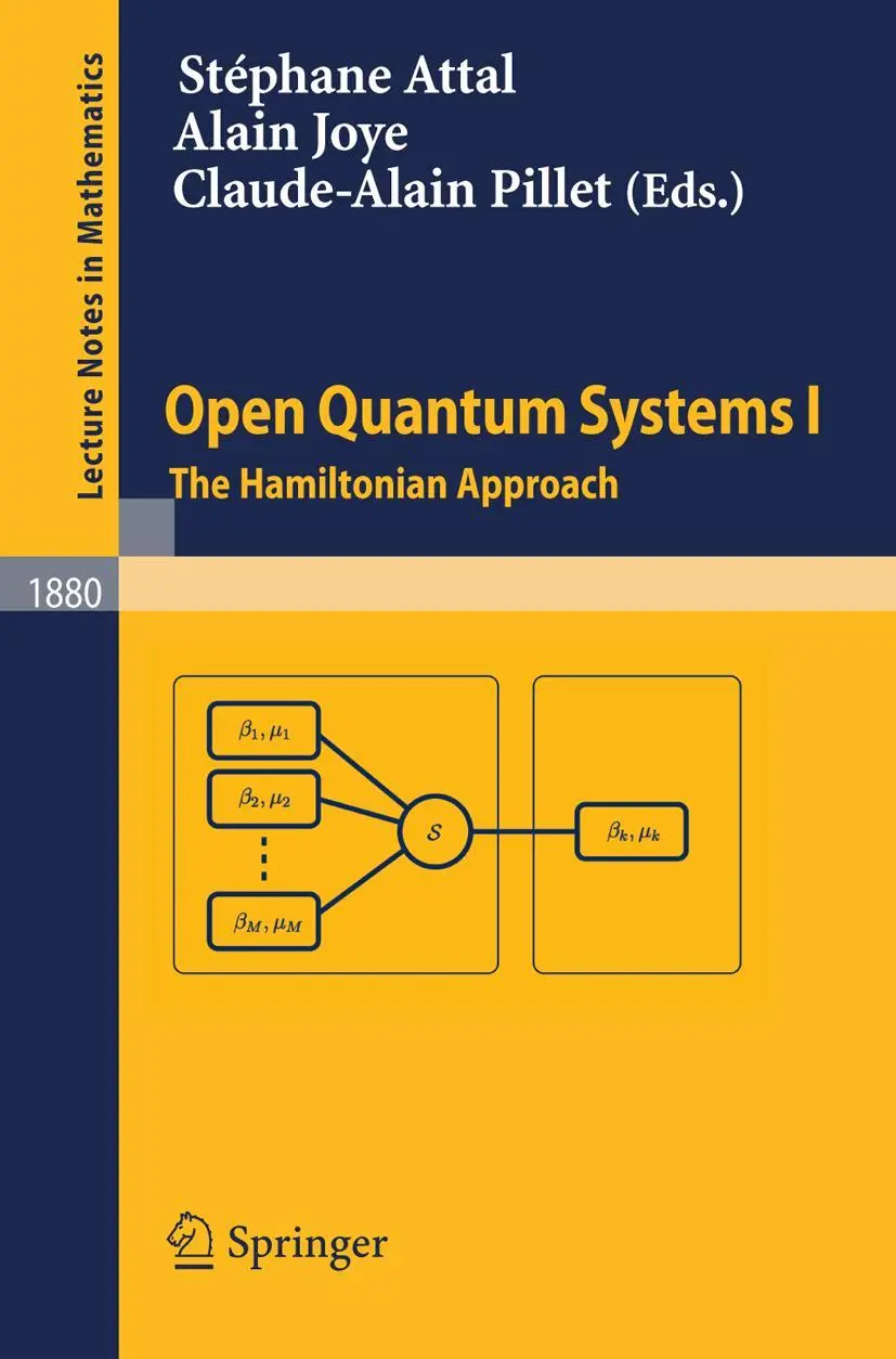 Cover: 9783540309918 | Open Quantum Systems I | The Hamiltonian Approach | Attal (u. a.)