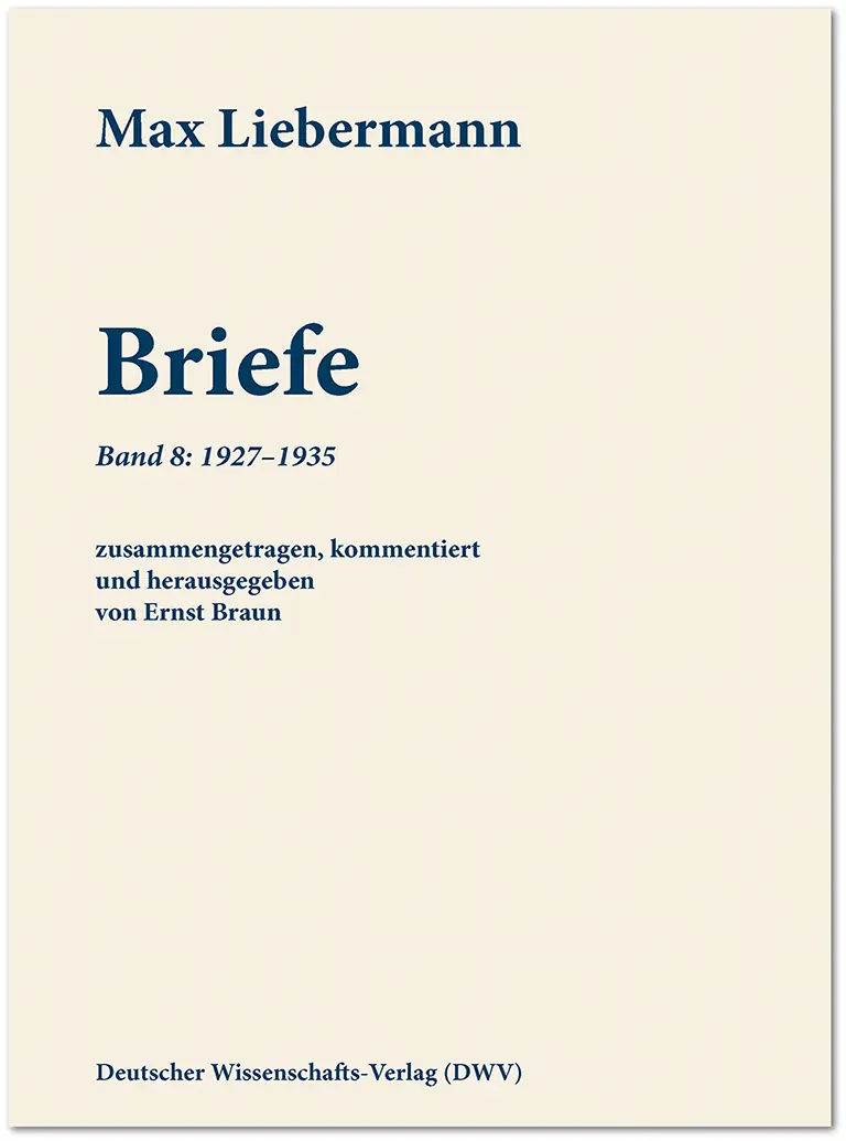 Cover: 9783868889918 | Max Liebermann: Briefe | Max Liebermann | Buch | 697 S. | Deutsch
