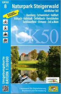Cover: 9783899339918 | UK50-8 Naturpark Steigerwald, nördlicher Teil | Digitalisierung | 2024