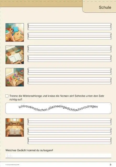 Bild: 9783910429918 | Ich kann Sätze schreiben Teil 3 - Schülerarbeitsheft für die 2. und...