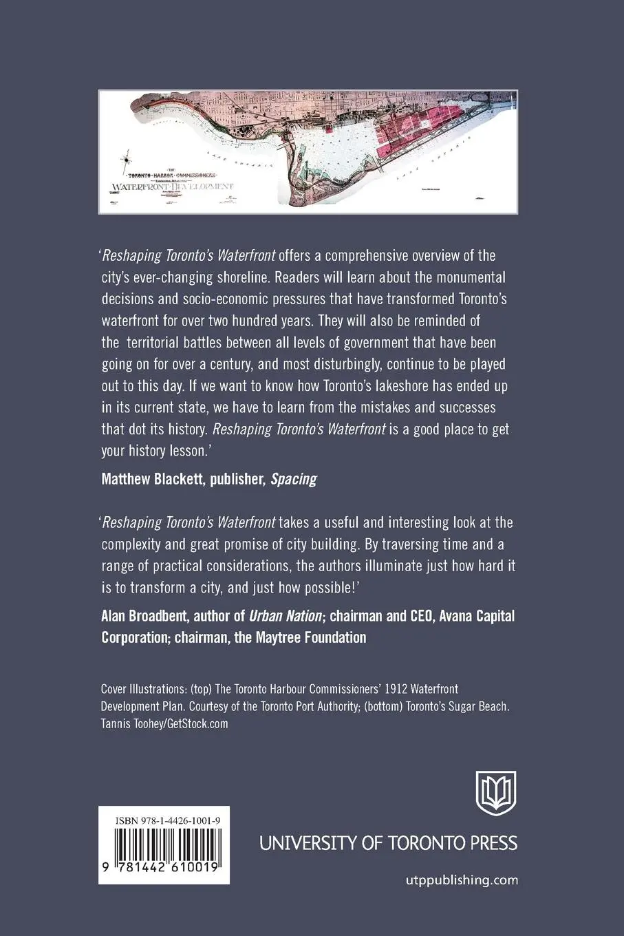 Rückseite: 9781442610019 | Reshaping Toronto's Waterfront | Gene Desfor (u. a.) | Taschenbuch