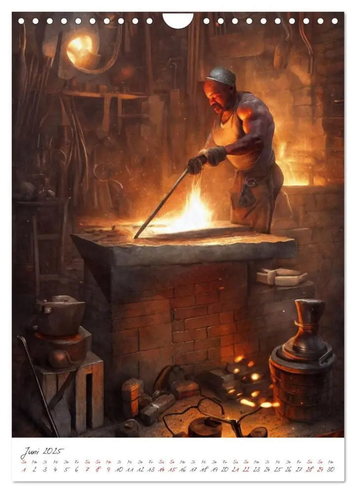 Bild: 9783435890019 | Dark Fantasy Art - Zeit der Helden (Wandkalender 2025 DIN A4 hoch),...