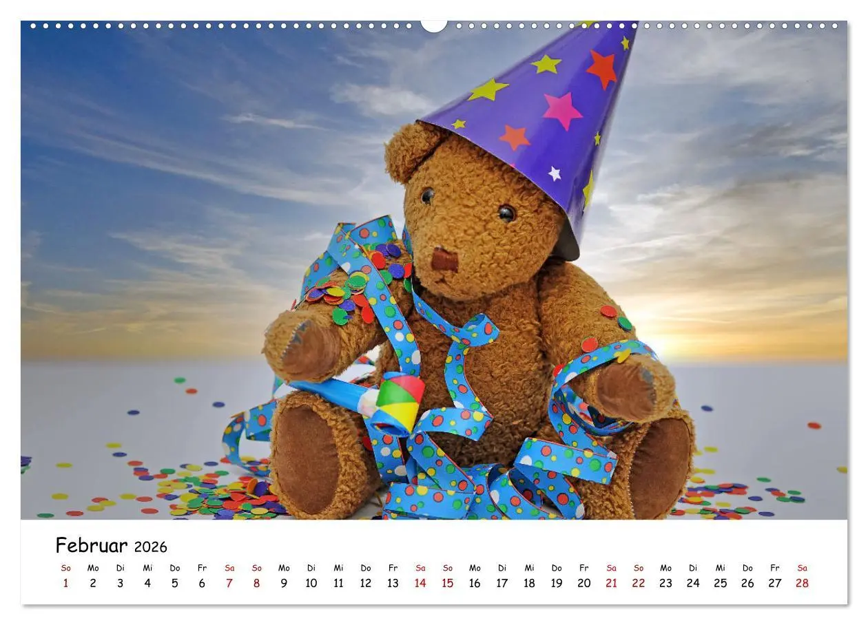 Bild: 9783457430019 | Allerliebste Teddybären (hochwertiger Premium Wandkalender 2026 DIN...