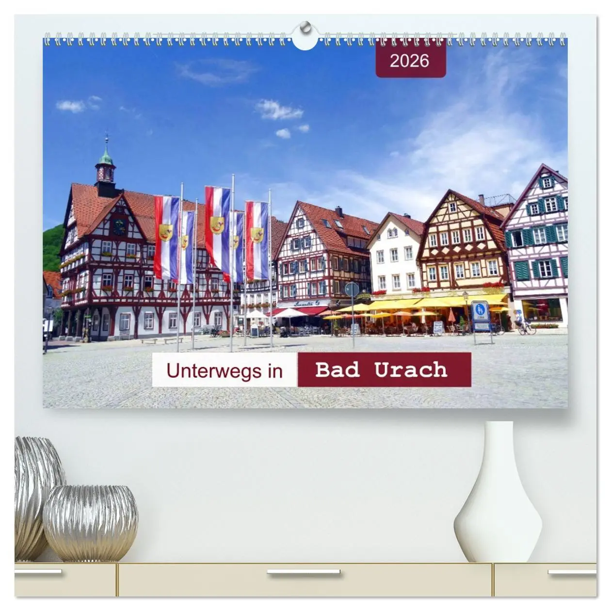 Cover: 9783457740019 | Unterwegs in Bad Urach (hochwertiger Premium Wandkalender 2026 DIN...