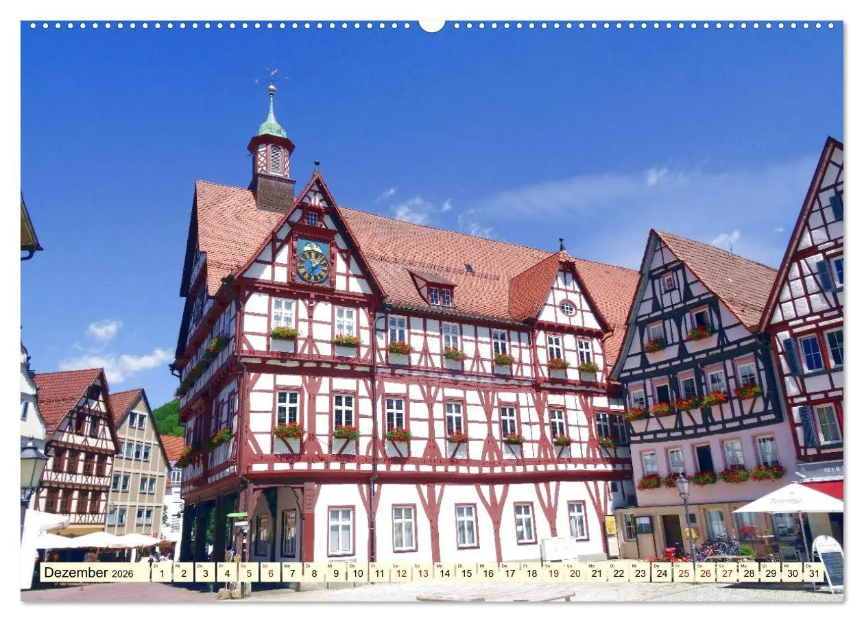 Bild: 9783457740019 | Unterwegs in Bad Urach (hochwertiger Premium Wandkalender 2026 DIN...