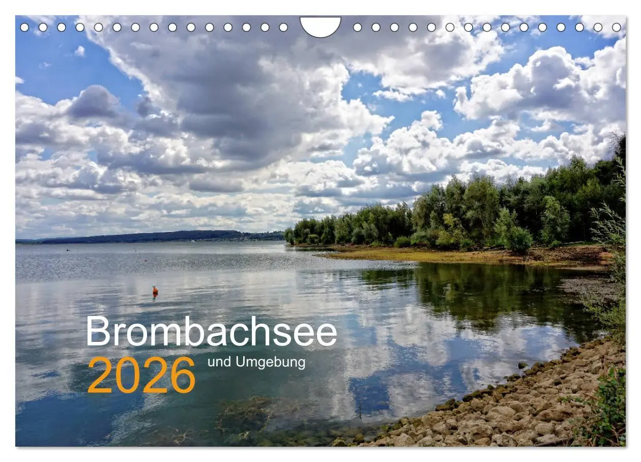 Cover: 9783457810019 | Brombachsee und Umgebung (Wandkalender 2026 DIN A4 quer), CALVENDO...