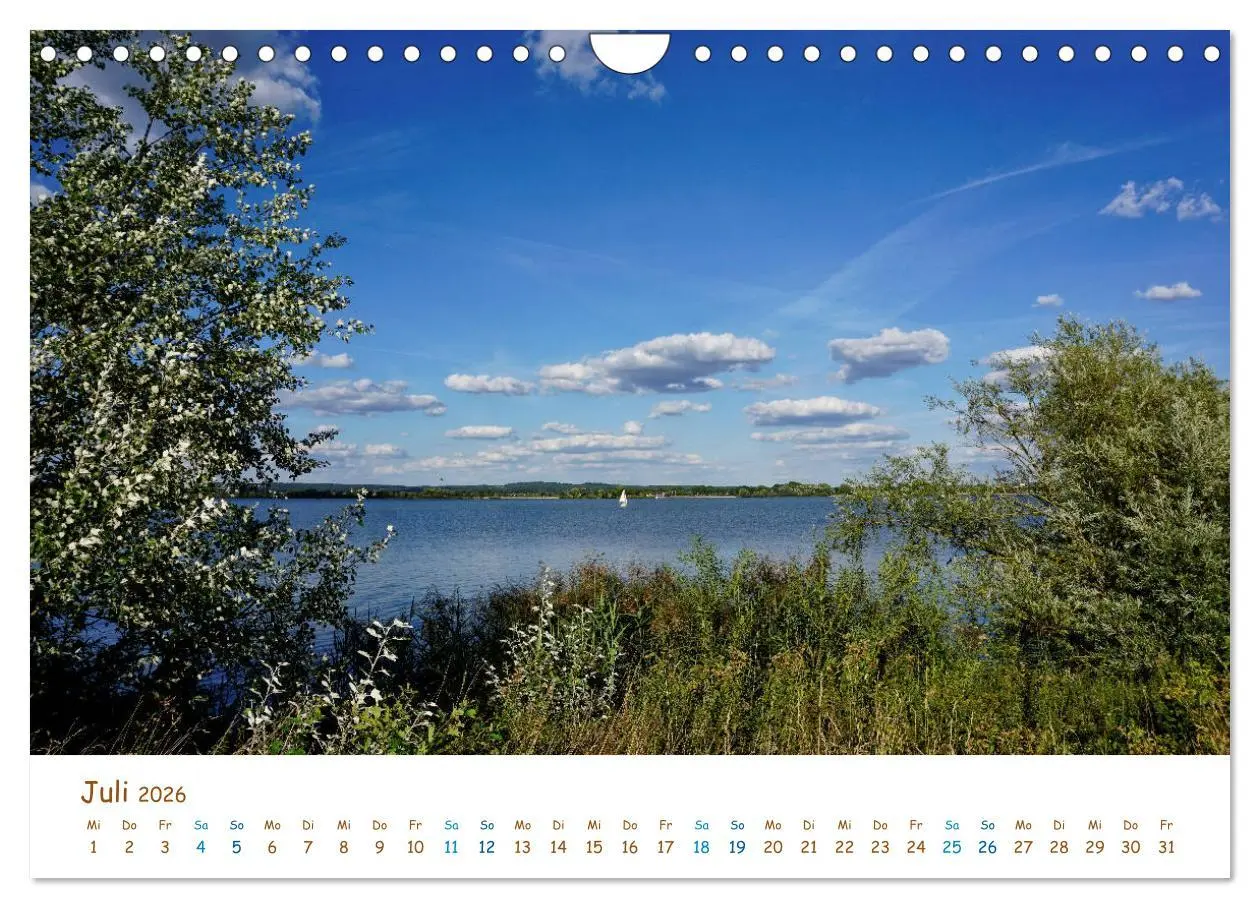 Bild: 9783457810019 | Brombachsee und Umgebung (Wandkalender 2026 DIN A4 quer), CALVENDO...