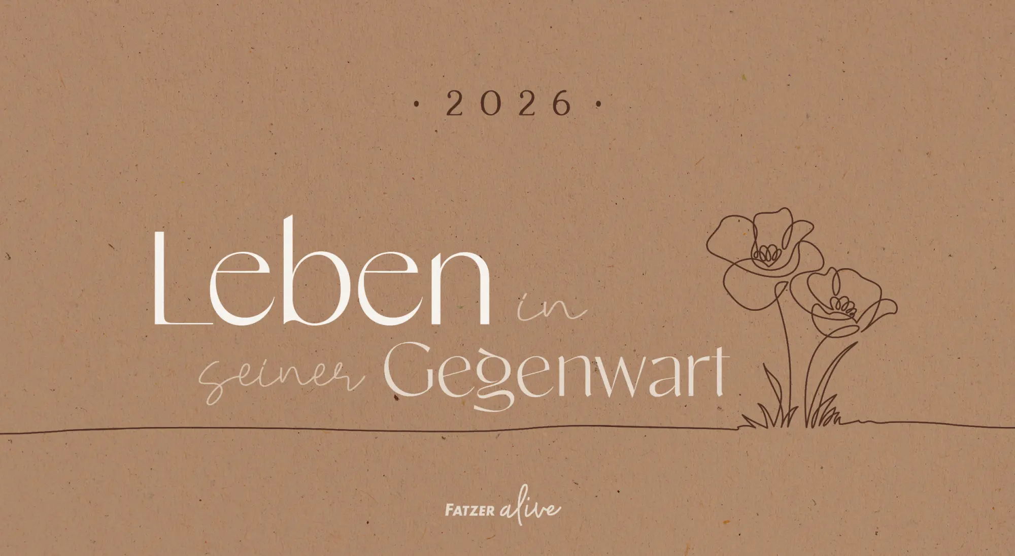 Cover: 9783690220019 | Leben in seiner Gegenwart 2026 - Tischkalender | Postkartenkalender