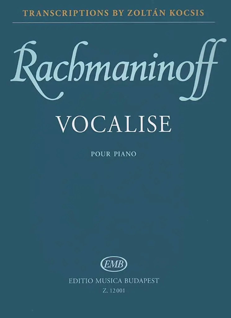 Cover: 9790080120019 | Vocalise op. 34, no 14 | Sergei Rachmaninov | Buch | 1981