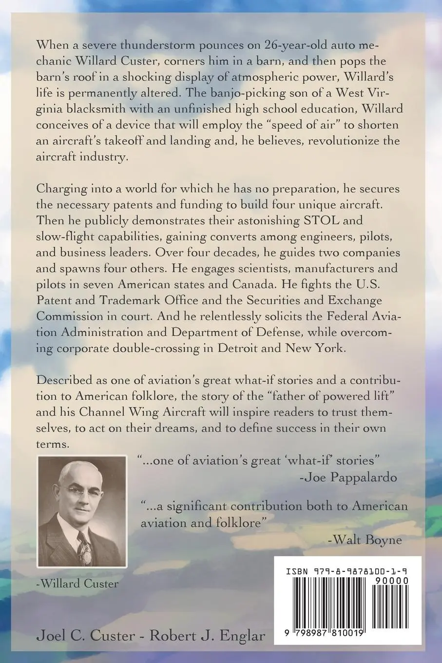 Rückseite: 9798987810019 | The Speed of Air | Joel C Custer (u. a.) | Taschenbuch | Englisch
